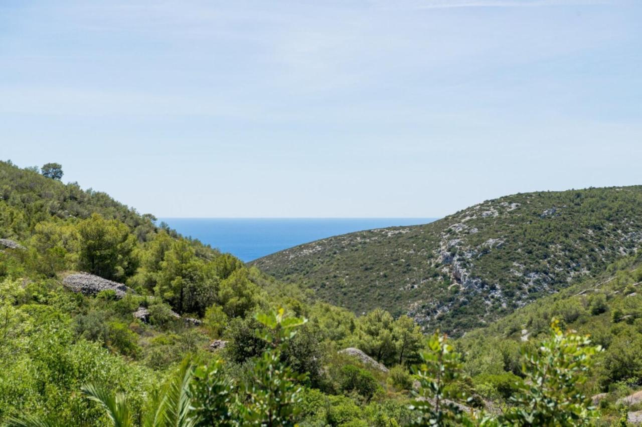 Villa Rural House Pikola With Sea View On Vis Island Komiža Exterior foto